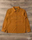 Iron Heart IHSH-423-CAM - Oxford Cloth Work Overshirt - Camel