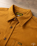 Iron Heart IHSH-423-CAM - Oxford Cloth Work Overshirt - Camel