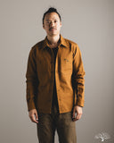Iron Heart IHSH-423-CAM - Oxford Cloth Work Overshirt - Camel