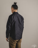 Iron Heart IHSH-426-BLK - 12oz Military Moleskin Western Shirt - Black