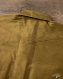 Iron Heart IHSH-426-KHA - 12oz Military Moleskin Western Shirt - Khaki