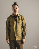 Iron Heart IHSH-426-KHA - 12oz Military Moleskin Western Shirt - Khaki