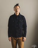 Iron Heart IHSH-437-IND - 13.5oz Dobby Cloth CPO Shirt - Indigo