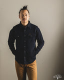 Iron Heart IHSH-437-IND - 13.5oz Dobby Cloth CPO Shirt - Indigo