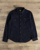 Iron Heart IHSH-437-IND - 13.5oz Dobby Cloth CPO Shirt - Indigo