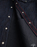 Iron Heart IHSH-437-IND - 13.5oz Dobby Cloth CPO Shirt - Indigo