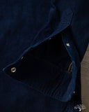 Iron Heart IHSH-438-IND - 7.5oz Selvedge Corduroy Western Shirt - Indigo