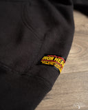 Iron Heart IHSW-10-BLK - Ultra Heavyweight Loopwheel Zip Up Hoody - Black