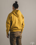Iron Heart IHSW-10-MUS - 14oz Ultra Heavyweight Loopwheel Zip Up Hoody - Mustard
