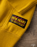 Iron Heart IHSW-10-MUS - 14oz Ultra Heavyweight Loopwheel Zip Up Hoody - Mustard