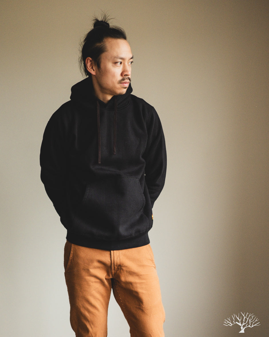 Iron Heart IHSW 49 BLK 14oz Ultra Heavyweight Loopwheel Hoodie iron-heart-ihsw-49-blk-14oz-ultra-heavyweight-loopwheel-hoodie