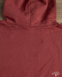 Iron Heart IHSW-49-BUR - 14oz Ultra Heavyweight Loopwheel Hoodie - Burgundy (Seconds) 