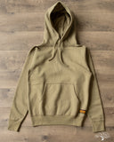 Iron Heart IHSW-49-OLV - 14oz Ultra Heavyweight Loopwheel Hoodie - Olive