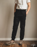 Iron Heart IHSW-70-BLK - 14oz Ultra Heavyweight Loopwheel Cotton Sweat Pants - Black