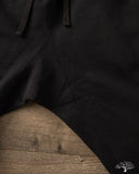 Iron Heart IHSW-70-BLK - 14oz Ultra Heavyweight Loopwheel Cotton Sweat Pants - Black