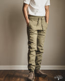 Iron Heart IHSW-70-OLV - 14oz Ultra Heavyweight Loopwheel Cotton Sweat Pants - Olive