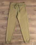 Iron Heart IHSW-70-OLV - 14oz Ultra Heavyweight Loopwheel Cotton Sweat Pants - Olive