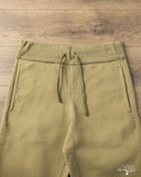 Iron Heart IHSW-70-OLV - 14oz Ultra Heavyweight Loopwheel Cotton Sweat Pants - Olive