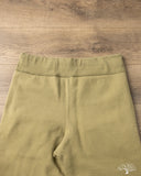 Iron Heart IHSW-70-OLV - 14oz Ultra Heavyweight Loopwheel Cotton Sweat Pants - Olive