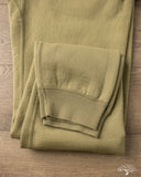 Iron Heart IHSW-70-OLV - 14oz Ultra Heavyweight Loopwheel Cotton Sweat Pants - Olive