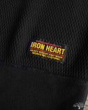 Iron Heart IHSW-86-BLK - Heavyweight Thermal Crew Neck Sweater - Black