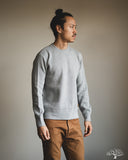 Iron Heart IHSW-86-GRY - Heavyweight Thermal Crew Neck Sweater - Grey