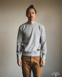 Iron Heart IHSW-86-GRY - Heavyweight Thermal Crew Neck Sweater - Grey