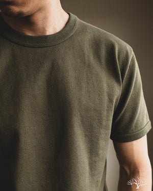 IHT-1600-OLV - 11oz Heavy Short Sleeve T-Shirt - Olive