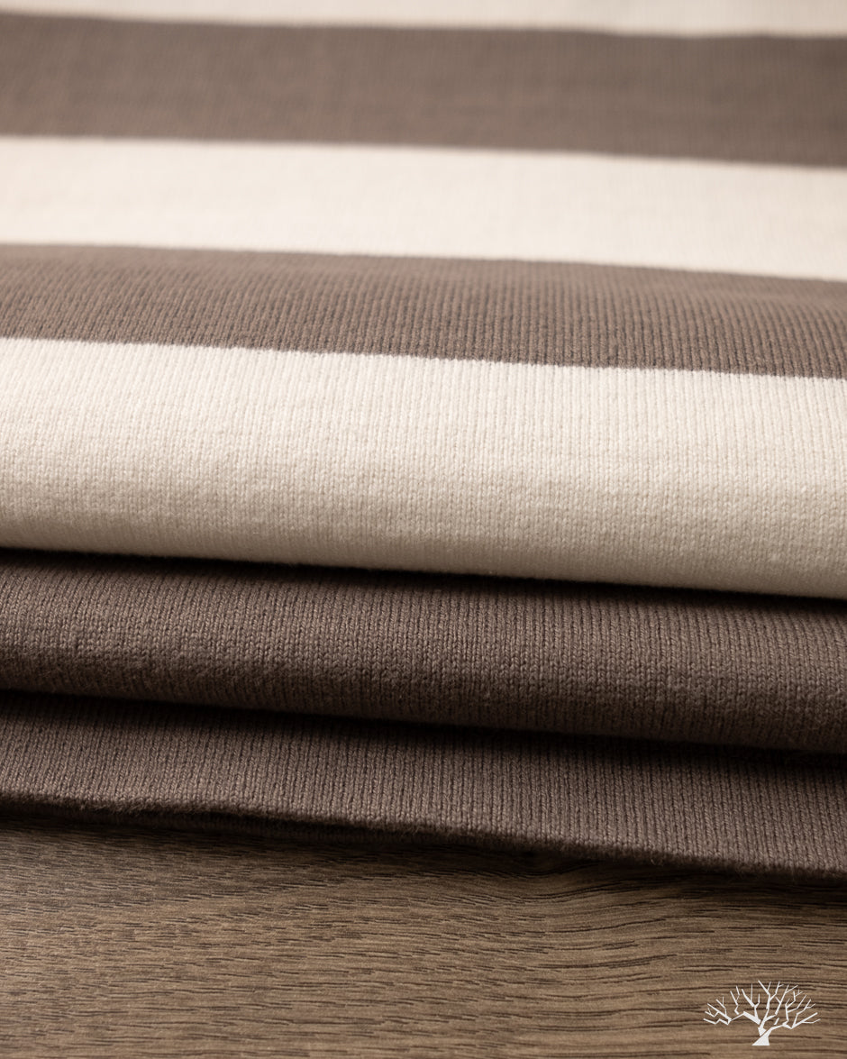 Iron Heart IHTB-01-GRY-WHT - 11oz Cotton Knit Long-Sleeve Sweater - Grey/White