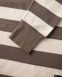 Iron Heart IHTB-01-GRY-WHT - 11oz Cotton Knit Long-Sleeve Sweater - Grey/White