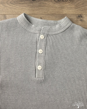 Iron Heart - IHTL-1213-GRY - Waffle Knit Long Sleeve Thermal