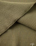 Iron Heart IHTL-1213-OLV - Waffle Knit Long Sleeve Thermal Henley - Olive