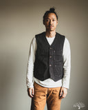 Iron Heart IHV-02-BLK - 12oz Wabash/Duck Work Vest - Black/Black