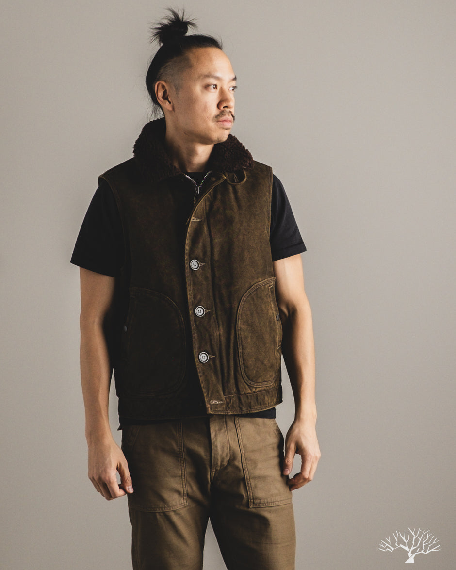 Iron Heart IHV-51-BRN - Duck N1 Deck Vest - Brown