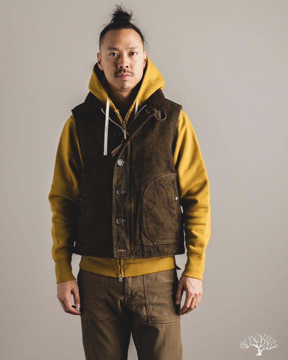 Iron Heart IHV-51-BRN - Duck N1 Deck Vest - Brown