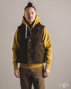 Iron Heart - IHV-51-BRN - Duck N1 Deck Vest - Brown – Withered Fig