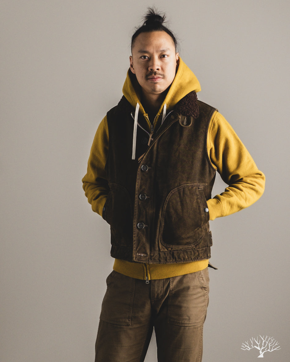 Iron Heart IHV-51-BRN - Duck N1 Deck Vest - Brown