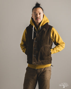 Iron Heart - IHV-51-BRN - Duck N1 Deck Vest - Brown – Withered Fig