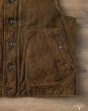 Iron Heart IHV-51-BRN - Duck N1 Deck Vest - Brown