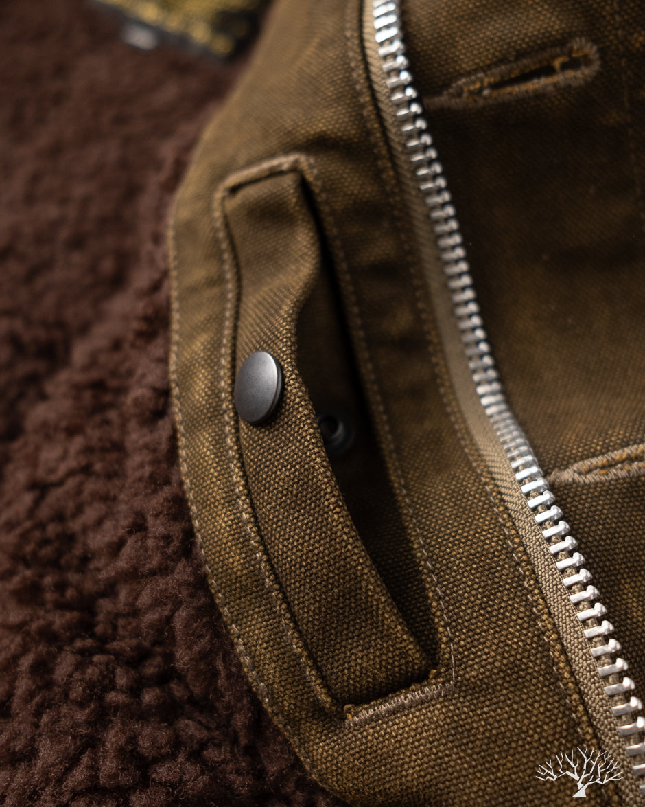 Iron Heart IHV-51-BRN - Duck N1 Deck Vest - Brown