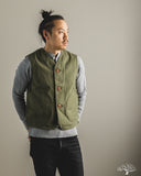 Iron Heart IHV-52-OLV - 12oz Duck Canvas Hunting Vest - Olive