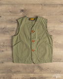Iron Heart IHV-52-OLV - 12oz Duck Canvas Hunting Vest - Olive