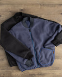 IHJ-157-NAV - Reversible Fleece Jacket - Navy