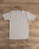 Iron Heart Utilitees UTIL-GRY - 5.5oz Loopwheel Crew Neck T-Shirt - Grey