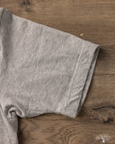 Iron Heart Utilitees UTIL-GRY - 5.5oz Loopwheel Crew Neck T-Shirt - Grey