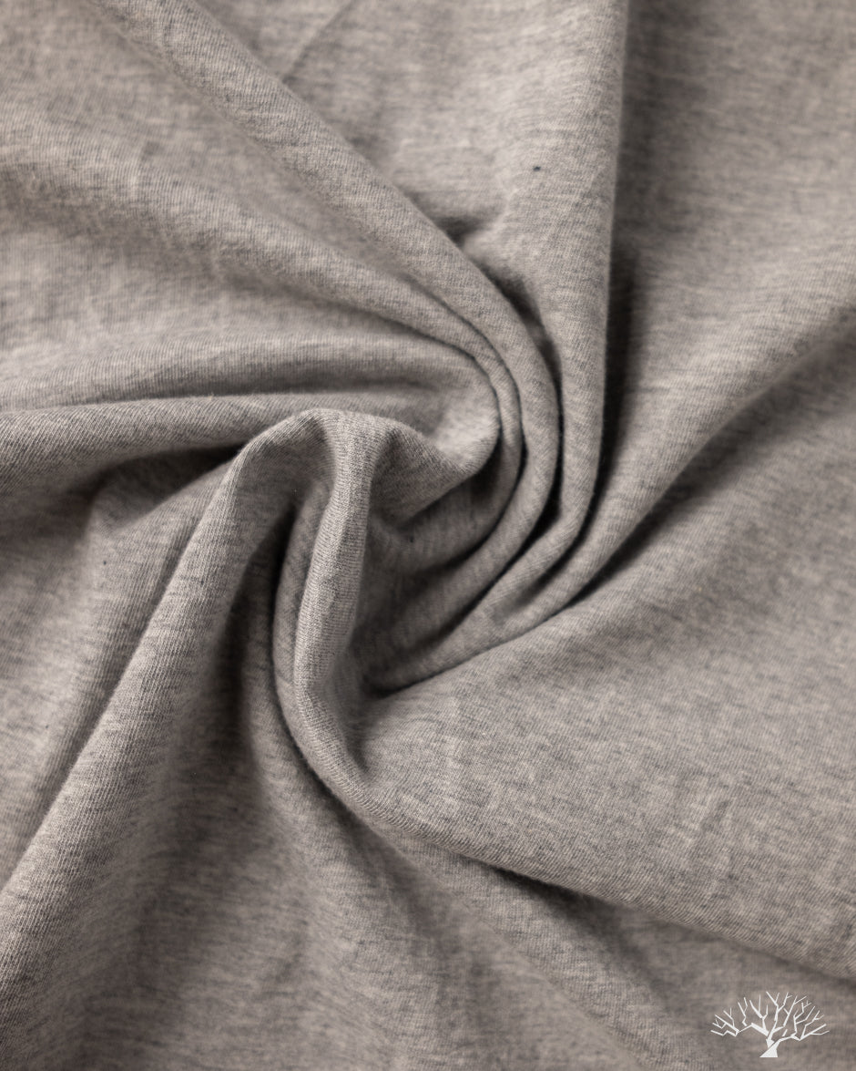 Iron Heart Utilitees UTIL-GRY - 5.5oz Loopwheel Crew Neck T-Shirt - Grey