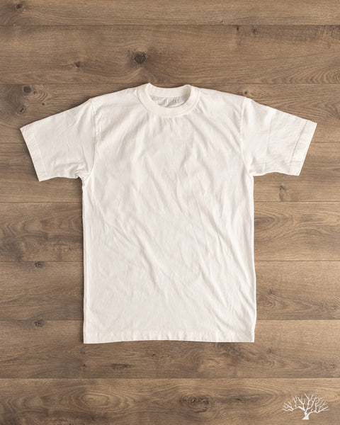 【レア】fra-foa RARE OF THE LOOP ホワイトTシャツ L Iron Heart - UTIL-WHT - 5.5oz Loopwheel Crew Neck T-Shirt - White