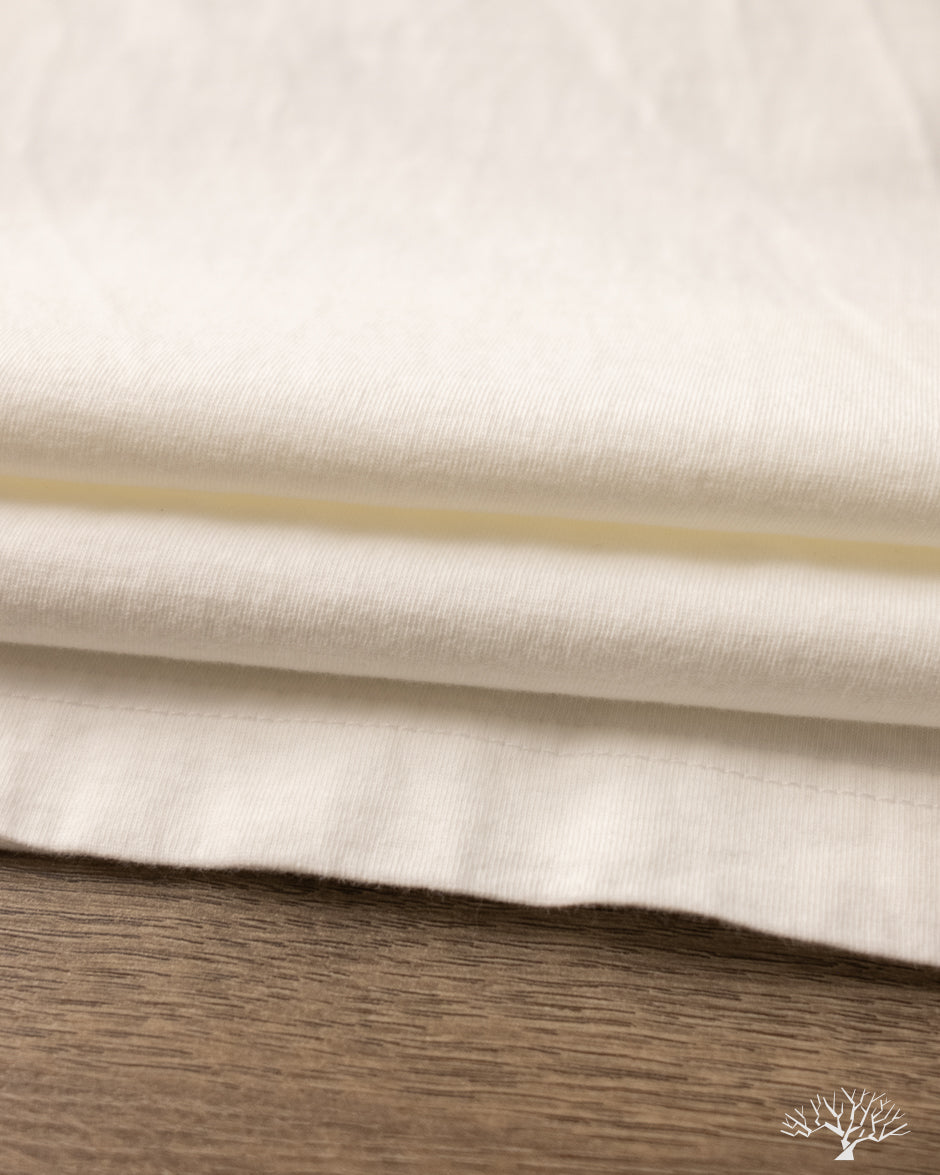 Iron Heart Utilitees UTIL-WHT - 5.5oz Loopwheel Crew Neck T-Shirt - White