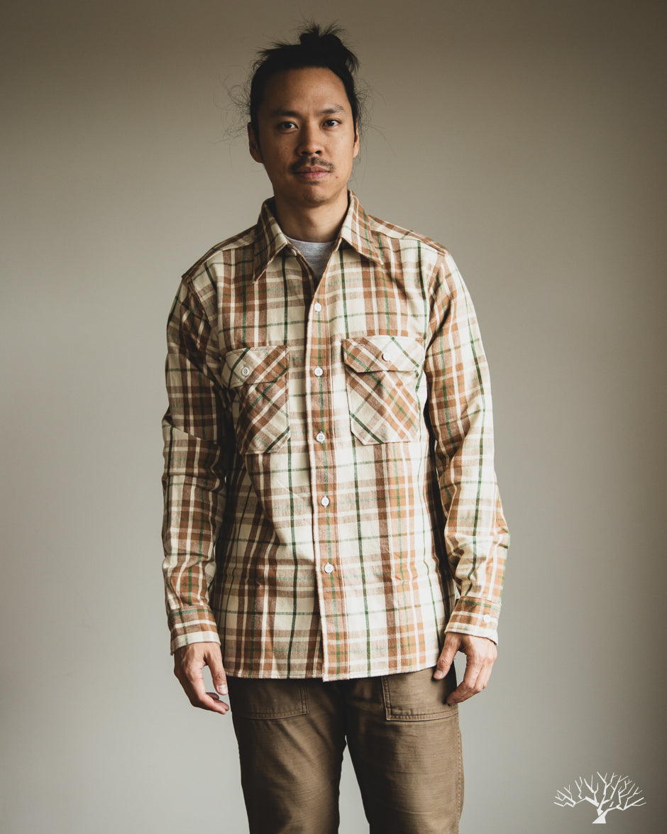 John Gluckow JG-06-2 - Modern Flannel - A Beige