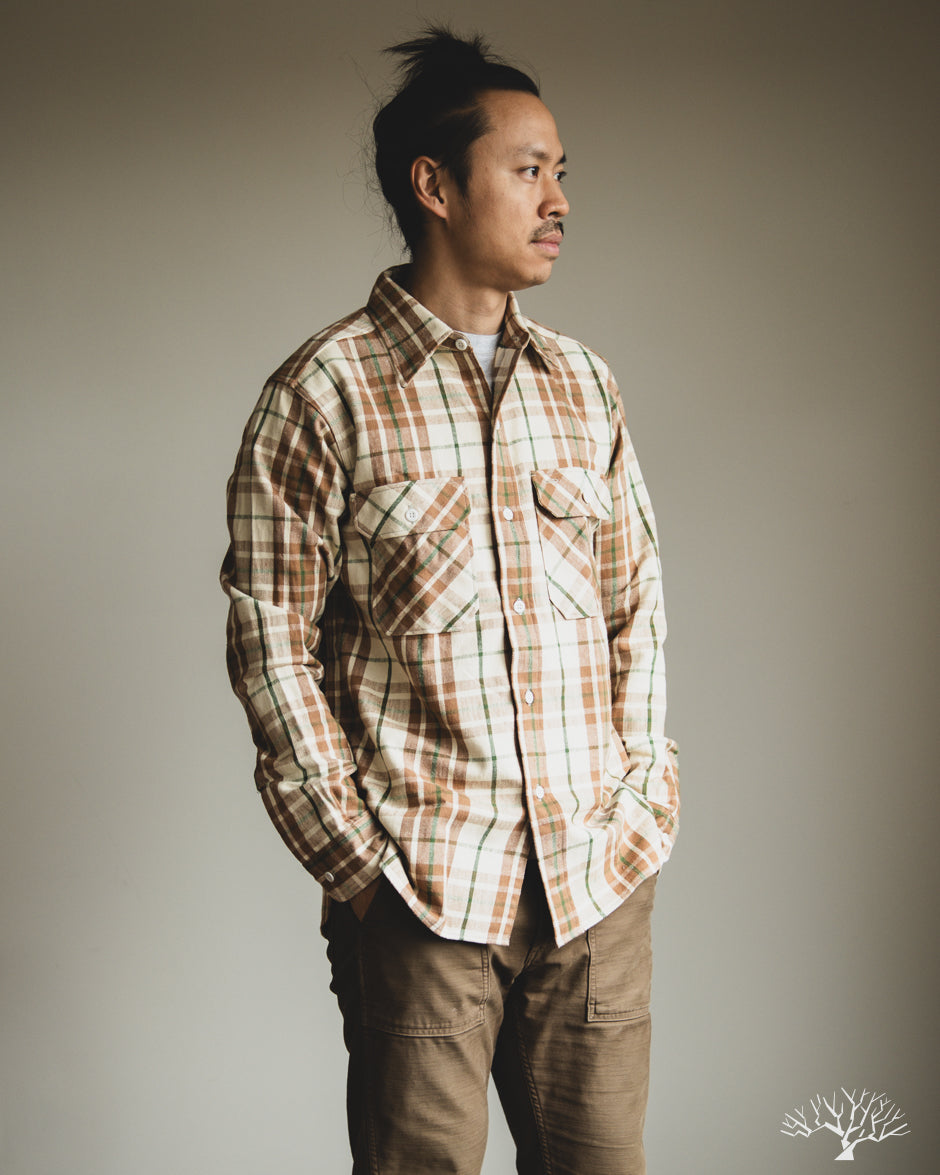 John Gluckow JG-06-2 - Modern Flannel - A Beige